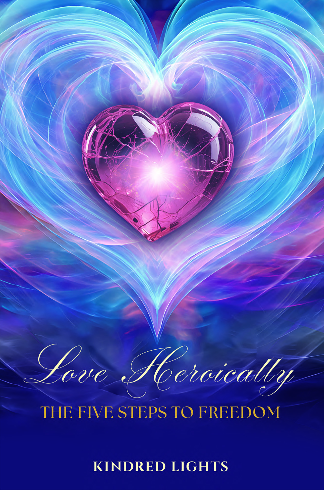 Love Heroically: The Five Steps to Freedom — book cover (Louise preview) by Kindred Lights